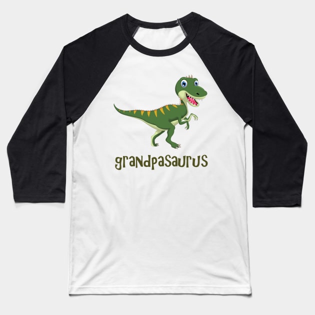 grandpasaurus Baseball T-Shirt by cdclocks